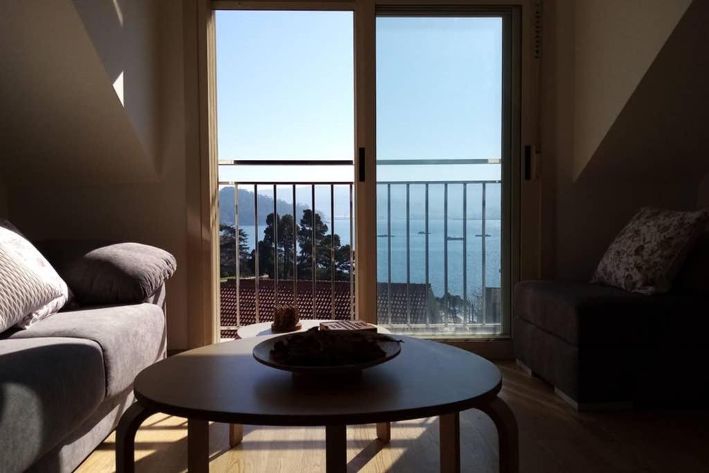 Apartamento Aldara A Escasos Metros De La Playa Samieira Luaran gambar